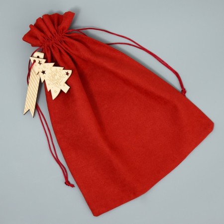 Gift bag “With new happiness!”, 30 x 40 cm +/- 1.5 cm, New Year-4