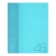 Notebook 48 sheets in the Progressive cage turquoise, plastic cover, block 65 g/m²