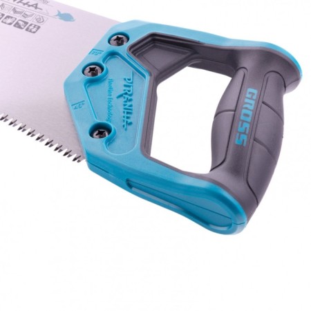 Knife-hacksaw on wood Gross Piranha, 400 mm, 7-8 tpi, sharpening 3D, fecal tooth-2