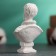 Bust "Tsar Ivan V" White, 4x2x7cm