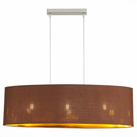 Suspended EVOLUCE lamp. Sle300583-03. Brescia. 3x40 watts, E27, 75x22x22 cm, Nickel color