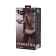 Toyfa RealStick Elite Mulatto vibrator, realistic, on suction cups, mulatto, 13 cm