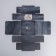 Gento-Port box with PVC lid, confectionery packaging "Present for You", 12 x 6 x 11.5 cm