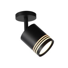 Ceiling lamp ST LUCE. ST101.412.05. 1x5 W, LED, 3000K, 390 LM, 6.8x6.8x14 cm, black color