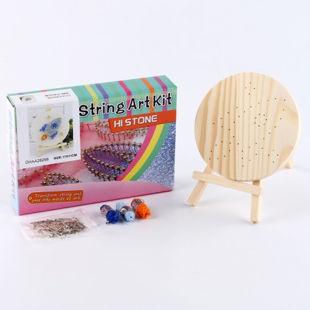 Set for creativity "String art. Rocket "on the stand