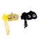 Carnival mask "charm", with a flower, color mix