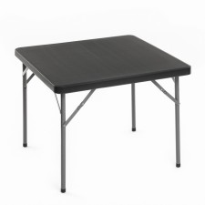 Folding table 88*88*74cm, black