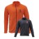 Male jacket moteq, fleece, size m, orange