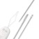Needles set for sewing and dumplings with a filamenter, 29 pcs. packaged