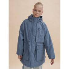 Vetrovka for girls, height 146 cm, jeans color