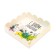 Cookie box, "Happy Birthday", 12 x 12 x 3 cm