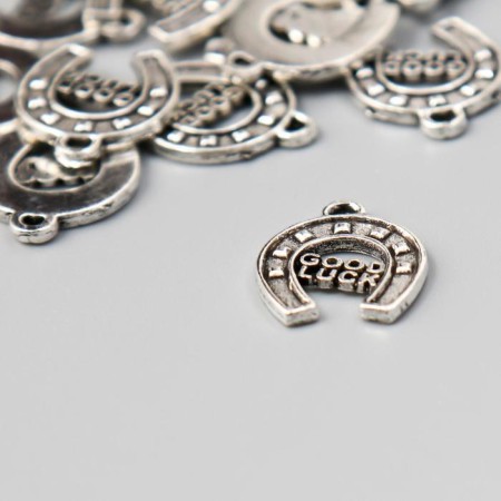 Souvenir Koshellek Metal "Snow - Good luck" 1.3x1.6 cm-1