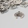Souvenir Koshellek Metal "Snow - Good luck" 1.3x1.6 cm