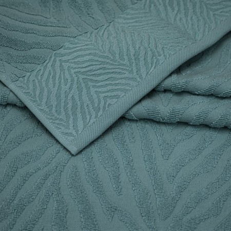 A set of towels "Jacquard", size 50x80 cm - 2 pcs, 70x130 cm - 2 pcs, mint color-3