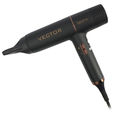 Harizma Vector H10226, 1700 W, 3 speeds, 3 temperature conditions, black