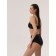 Female top on thin adjustable straps Mirey, size 46, black color