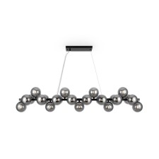 Suspension lamp Maytoni Mod547PL-25B, 25XG9, 28W, 123.5x23.8x133.9 cm, Black color black
