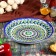 Largan Rishtan ceramics "Patterns", 32 cm, blue