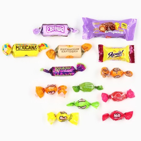 Sweet children's New Year's gift "Santa Claus", sweets + SKIM, 500 g-4
