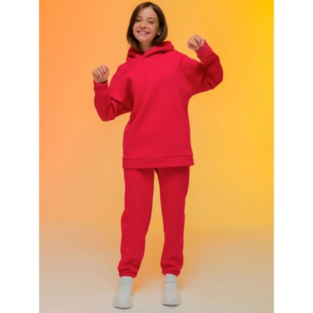 Children's sweatshirt, height 98 cm, fuchsia color-7