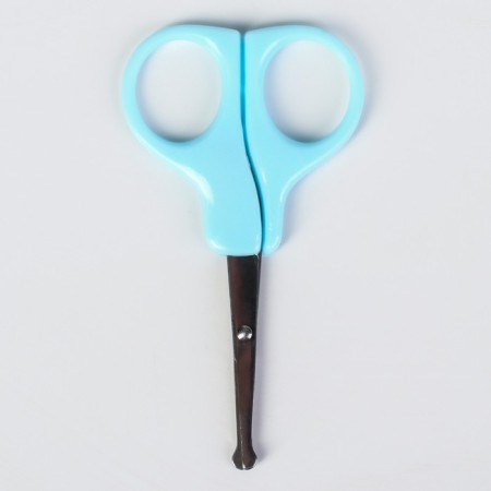 Children's manicure set, 2 items: scissors, tweezers, from 0 months., Mix colors-1