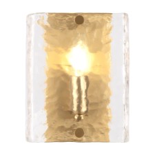Wall lamp (sconces) Fresco, 1xe14, color brass