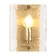 Wall lamp (sconces) Fresco, 1xe14, color brass