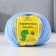 Yarn "caramel" 100% acrylic 175m/50g (015, blue)