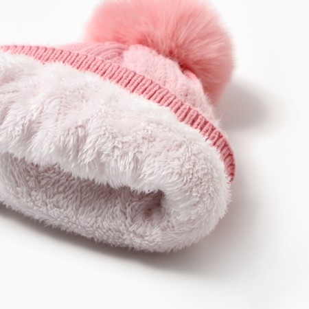 Women's hat Minaku, col. Pink, rr 56-58-4