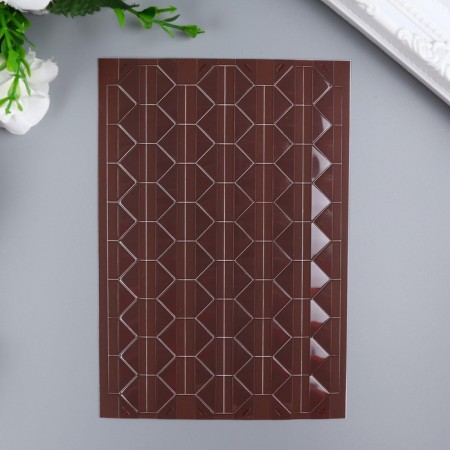 A set of corners with a pocket for photographs 102 corners "Coffee with a seeing about 10.3x15.1 cm-1