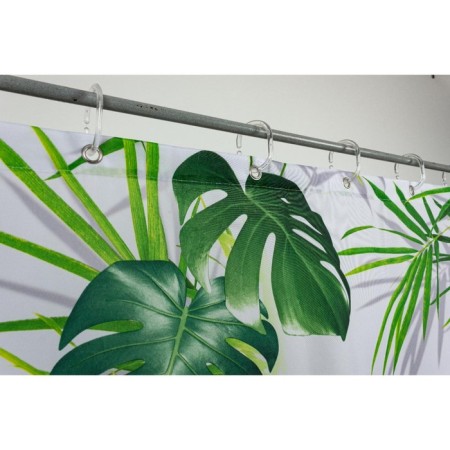 Dasch bathroom curtain, 180 × 200 cm, jungle drawing-5
