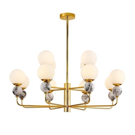 Sangamarmer suspension chandelier 900 mm, G9 336W