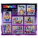 Square mosaic, 180 elements, 6 colors