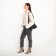 Bag Cross-Bodi with a zipper, black color