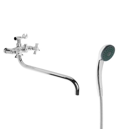 Accoona A7170 bath mixer, two -wound, brass, chrome