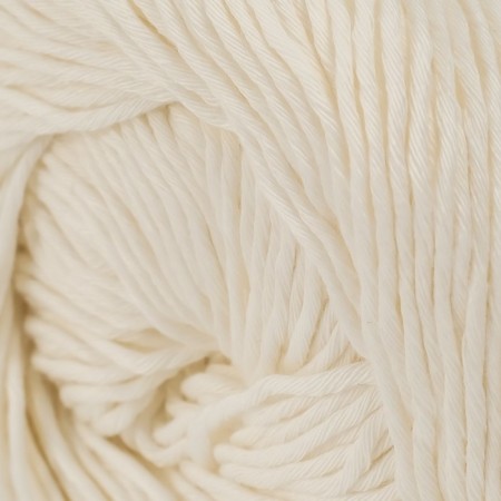 Yarn "Bouquet Unicolor" 100% cotton 200m/100g (3201 Dairy)-2
