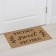 The rug giving moisture -drinking share Sweet Home, without edging, 40 × 60 cm, brown color