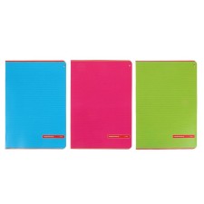 A4 notebook, 48 sheets in the Classic Code, Cover Cover Cardboard, UV-Loks, Mix