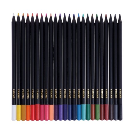 Pencils 24 colors "Cartoons", black tree-1