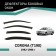 Defly window deflectors for Toyota Corona (T190), 1992-1996
