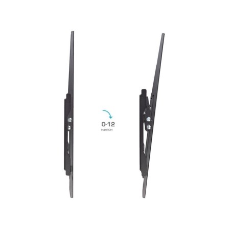 Tuarex OLIMP-112 bracket, for TV, inclined, 32-90 ", up to 40 kg, 25 mm, black-4