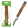 Mushroom knife with a brush