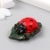 Figure for Florarium Polystone "God's cow on a leaf" mix 4.6x3x1.8 cm