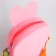 Bag's bag with lightning, pink color