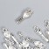 Decor Metal for creativity "Power of the baby - Baby" silver set 20 pcs
