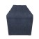 Puff with a lid and weighting, 800 × 400 × 420 mm, Dakota velor, Denim color