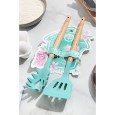 Spoon for spaghetti and spatula 37 cm x 16 cm x 2 cm 