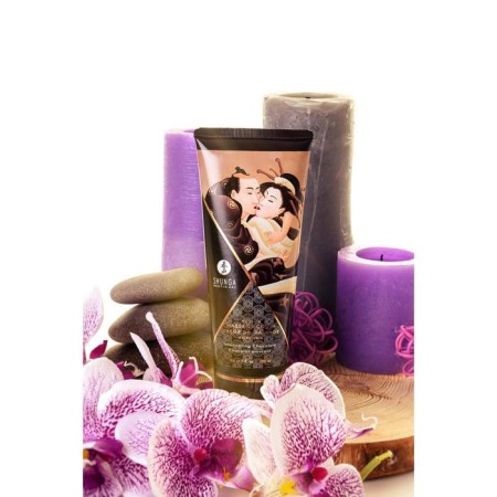 SHUNGA massage cream "Drunk chocolate", edible, 200 ml-4