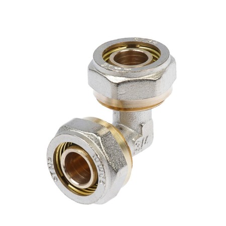 OTMO corner, crimping, 20 mm, brass