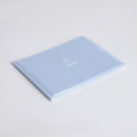 Cover for a student ticket, blue color-4